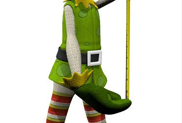 Custom 3D Character Xmas Elf Design