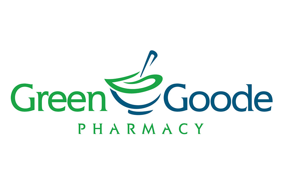 GreenGoode Pharmacy logo design