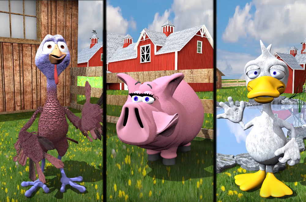Kildare Farm Foods Character Animations & Voice Overs