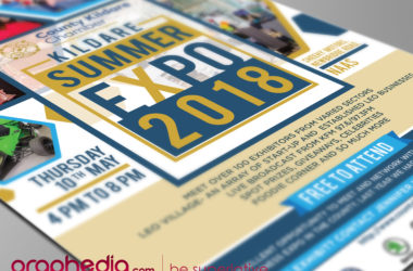 Kildare Summer Expo Flyer Design