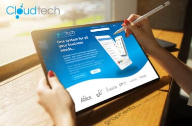 Cloudtech CRM Website Design