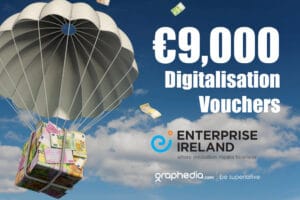 €9,000 Digitalisation Vouchers for companies of 10 employees & over