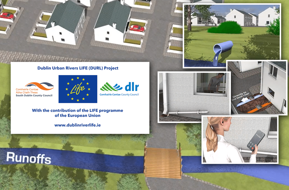 South Dublin County Council to produce an engaging and informative video for the Dublin Urban Rivers LIFE (DURL) Project