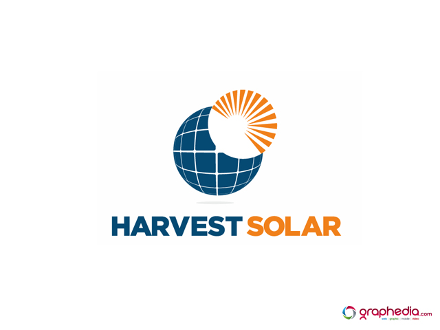 Harvest Solar Energy Company Logo Design