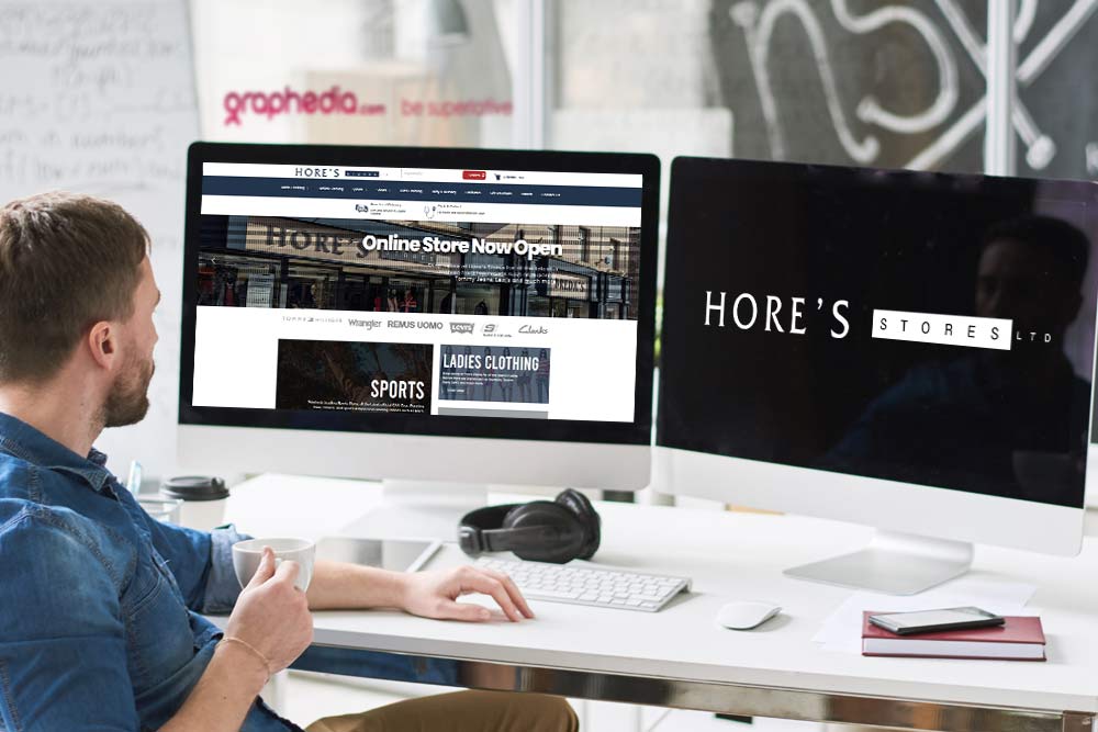 Website Design for Hores Stores Wexford