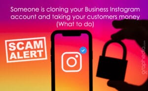 Someone is cloning your Business Instagram account and taking your customers money (What to do)
