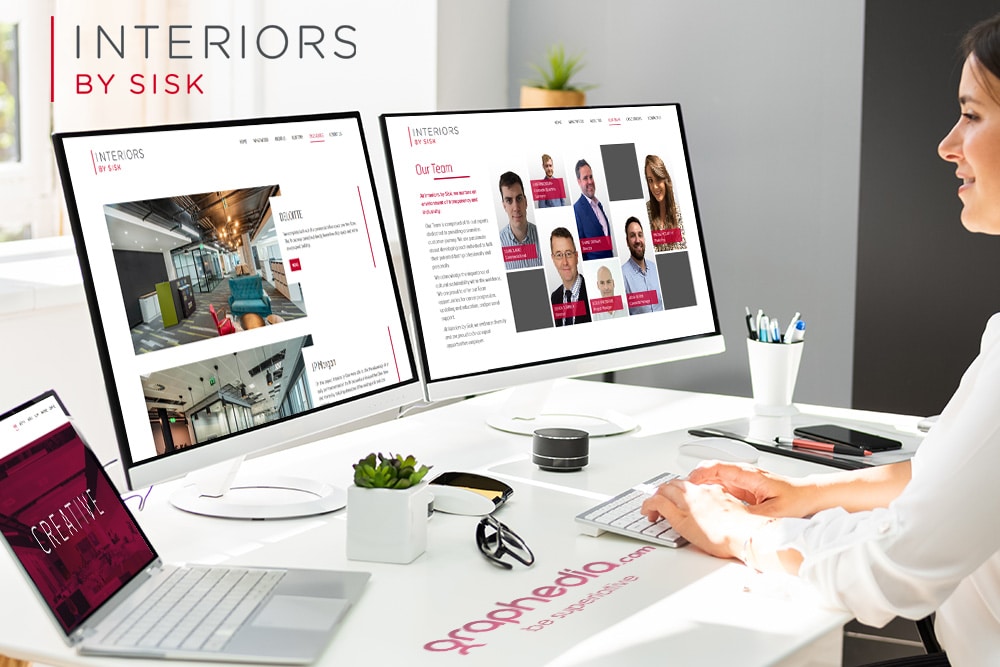 Web Design for Interiors by Sisk