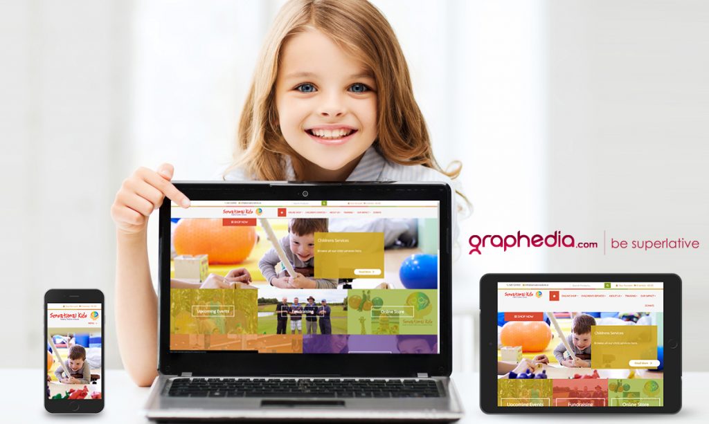 Sensational Kids Website Design Kildare