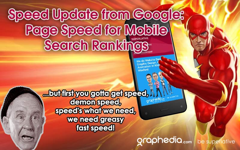 Speed Update from Google: Page Speed for Mobile Search Rankings
