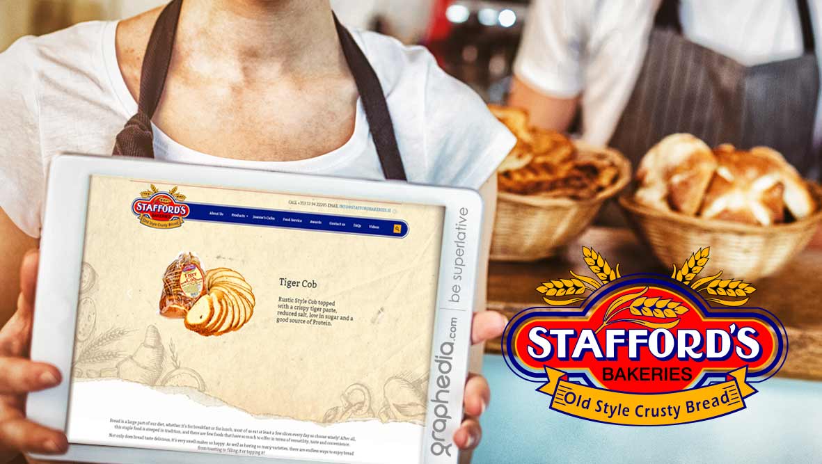 Stafford bakery Website Design