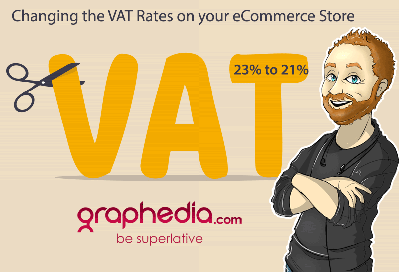 Vat Rate Recution 23% to 21% Wordpress